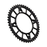 JT Sprockets Aluminium Baghjul 47t Sort
