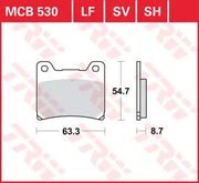 Trw All Round Sintered Metal Brake Pads Set Of 2