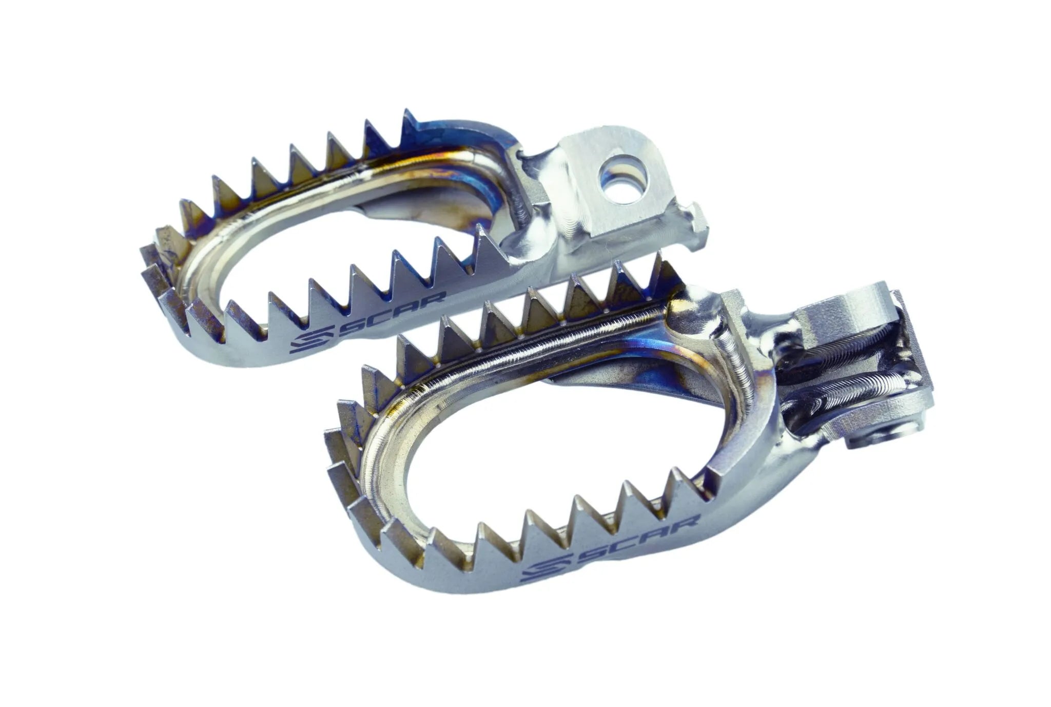 Scar Anti Mud Titanium Fodstøtter