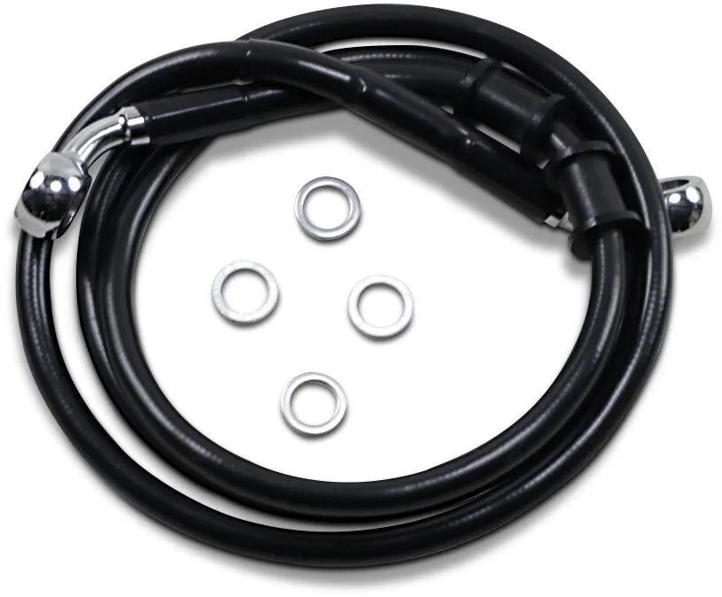 Drag Specialties Extended Brake Line For Front Mounting