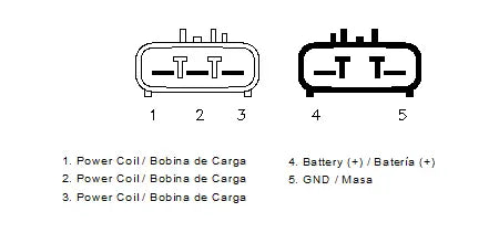 Motoplat Regulator - 12v Spændingsregulator