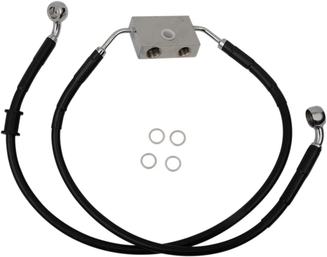 Drag Specialties Extended Brake Line For Abs