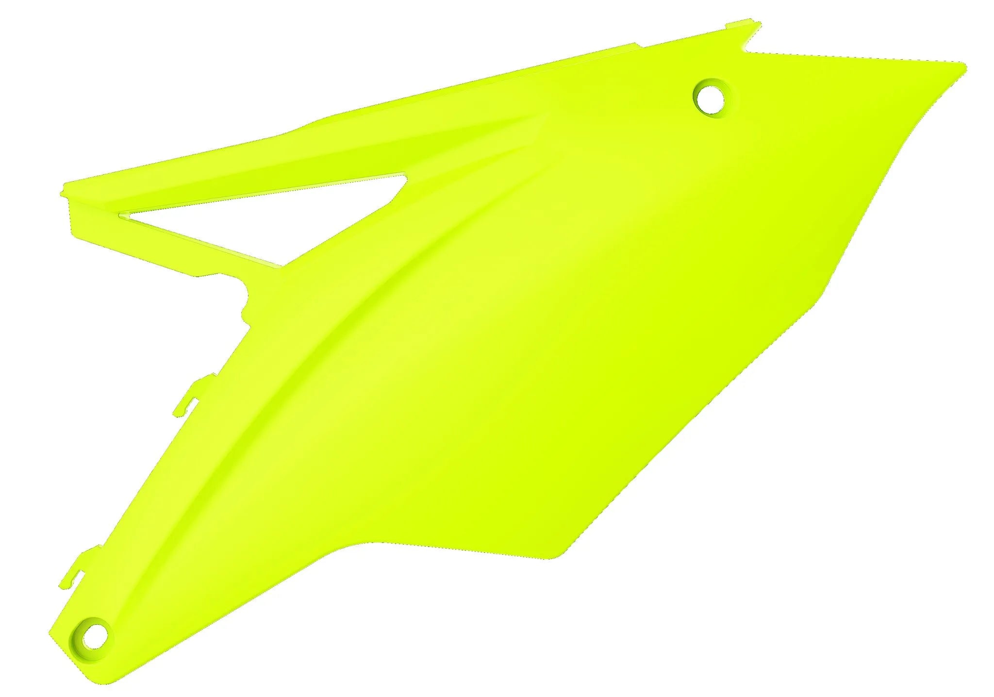 Polisport Side Panels For Kawasaki - Fluorescent Yellow