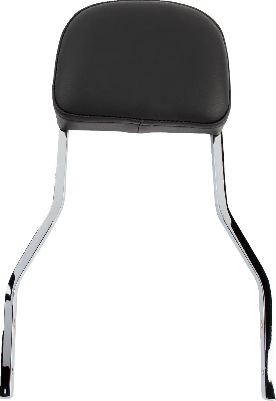 Cobra Square Sissy Bar - krom finish