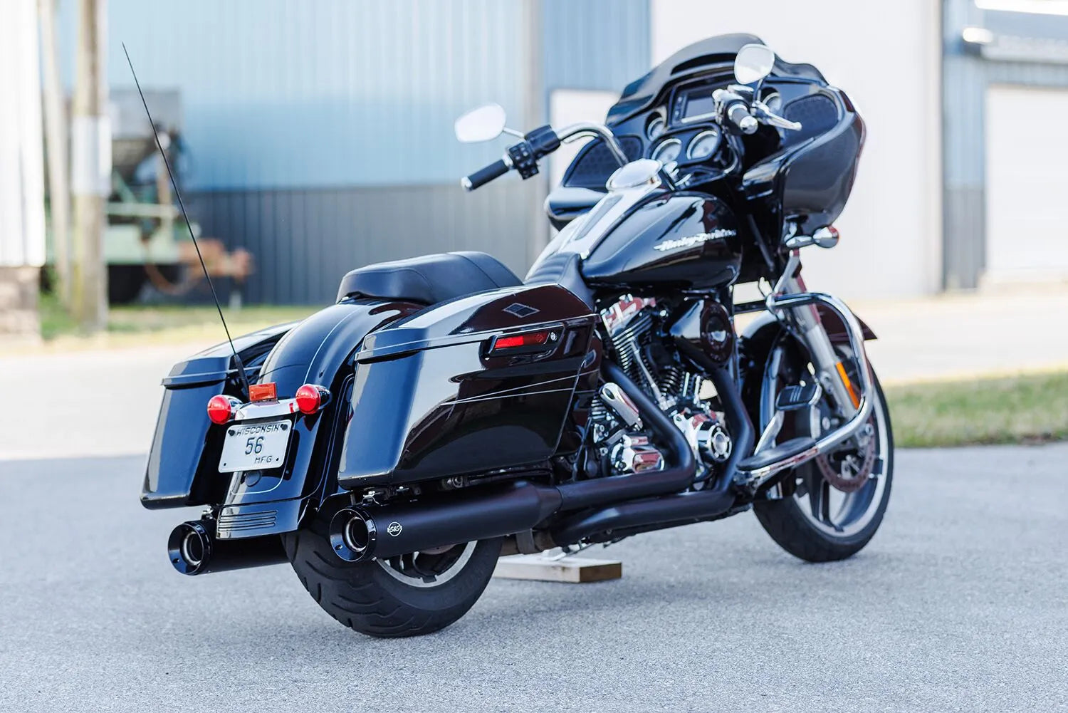 S&s Cycle Gnx Slip-on Mufflers - Aggressive Tone