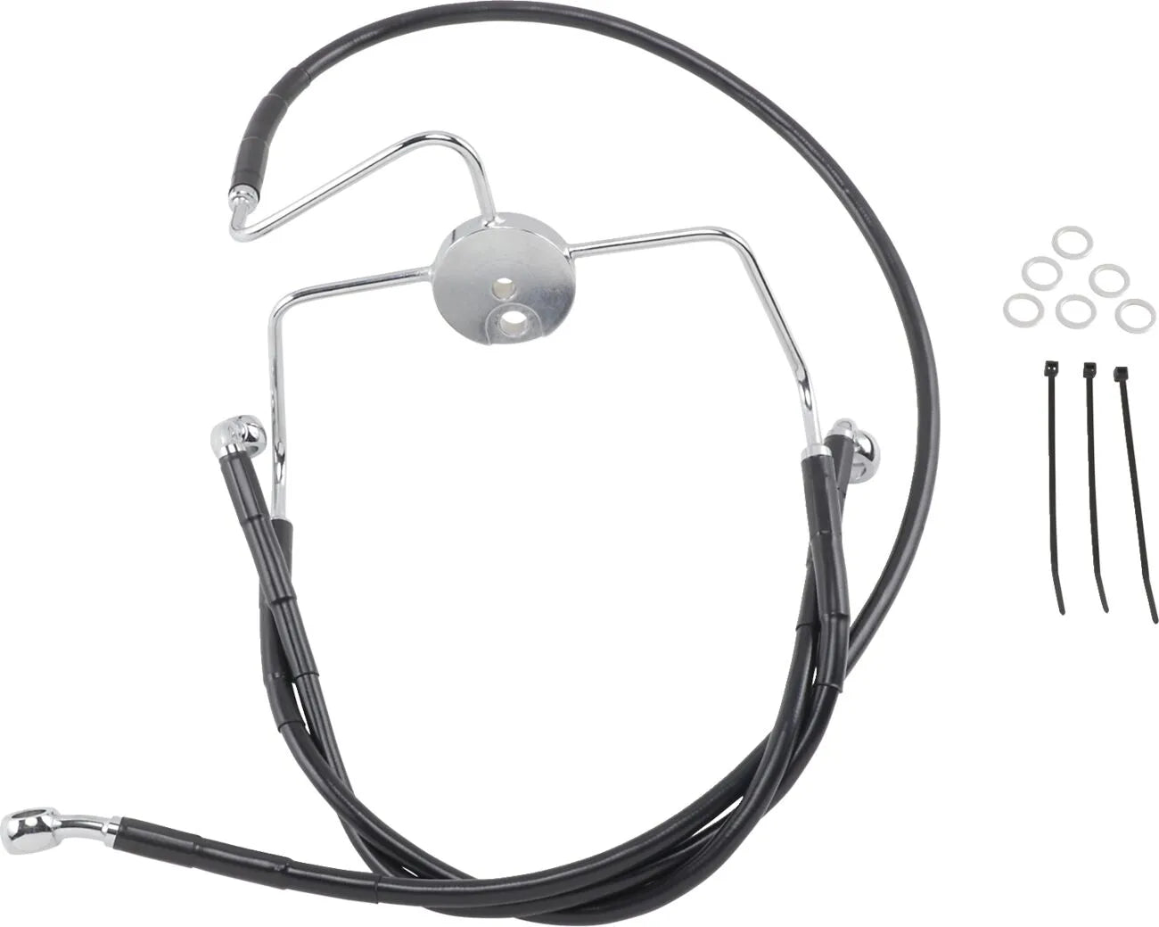 Drag Specialties Extended Brake Line Kit 16"/31.5"