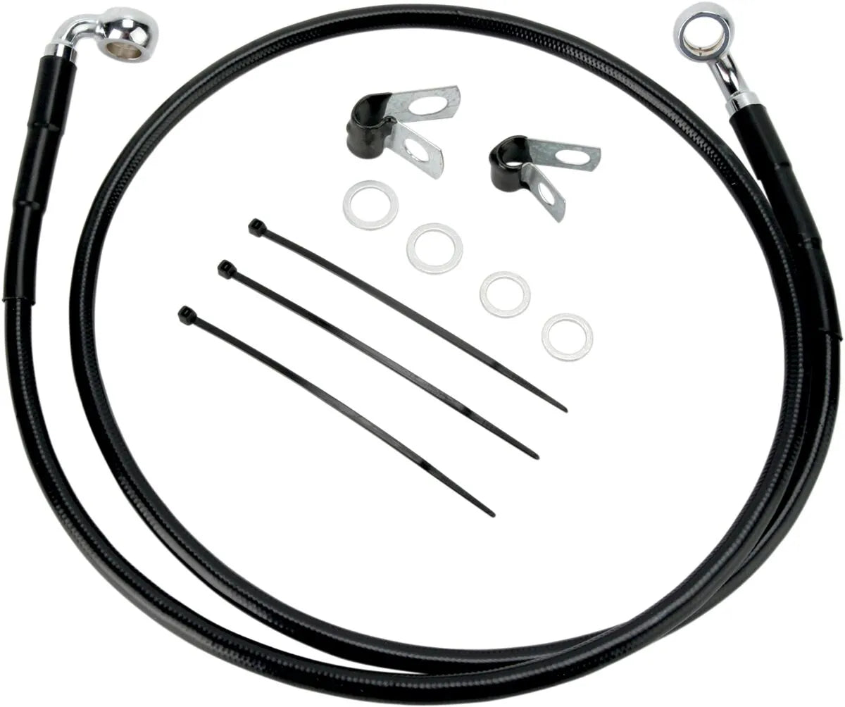 Drag Specialties Extended Brake Line Kit For Front