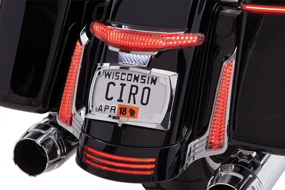 Ciro Latitude Led baglygte nummerplademontering