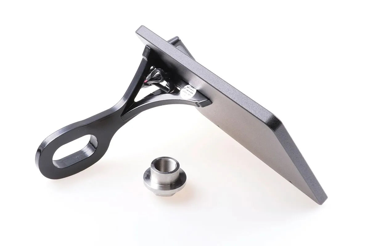 Cult Werk License Plate Holder For Rear Axle Mounting