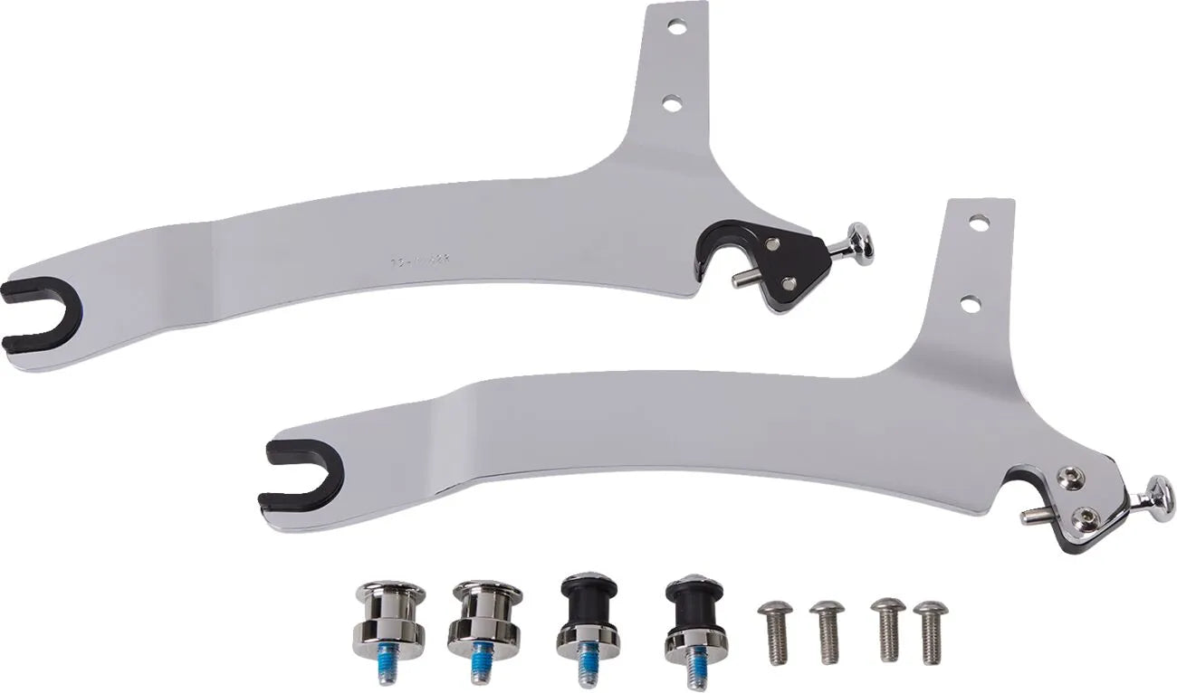 Cobra aftageligt mini ryglæn - krom finish