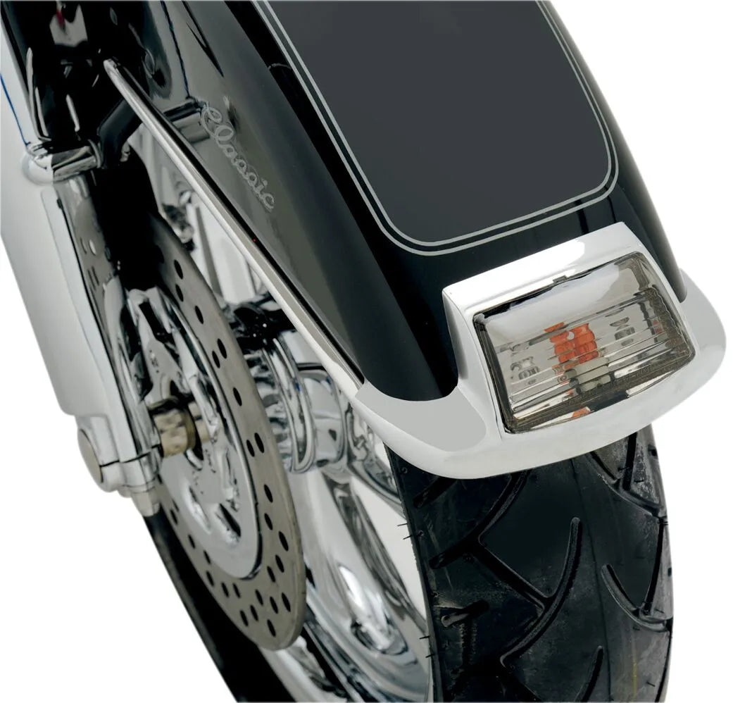 Drag Specialties Front Fender Tip Light - Smoke