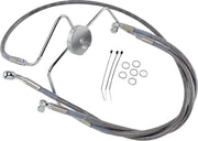 Drag Specialties Extended Brake Line Kit - Stainless Steel