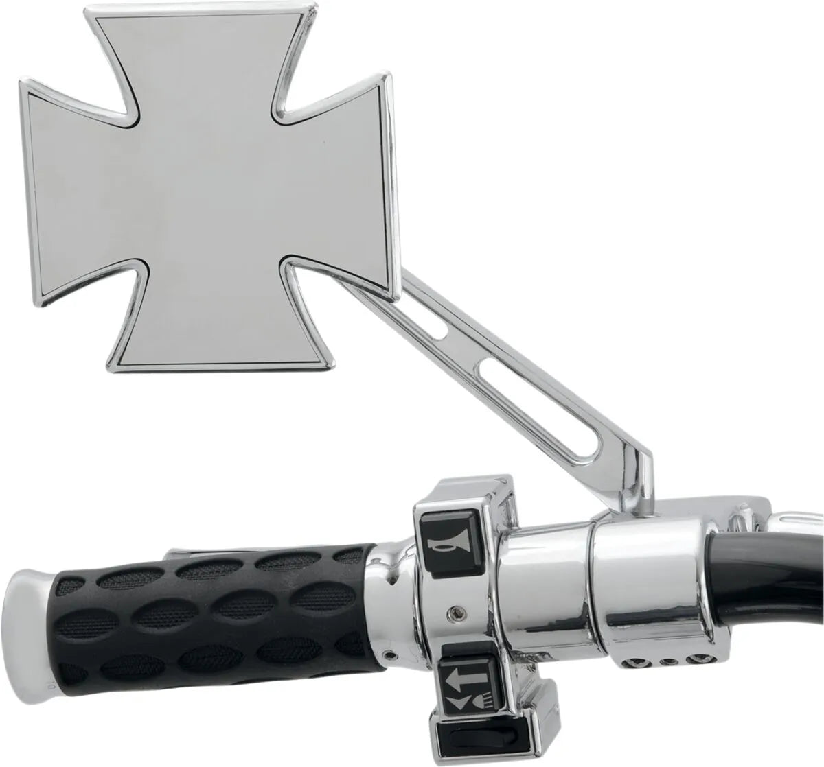 Drag Specialties Maltesisk Mirror - Krom