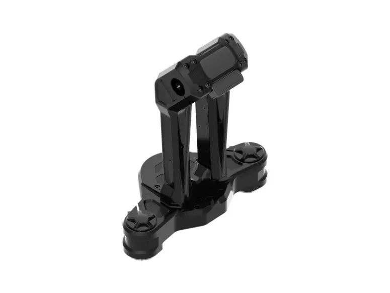 Rick's Motorcycles Clubstyle Riser Kit - Sort Anodiseret