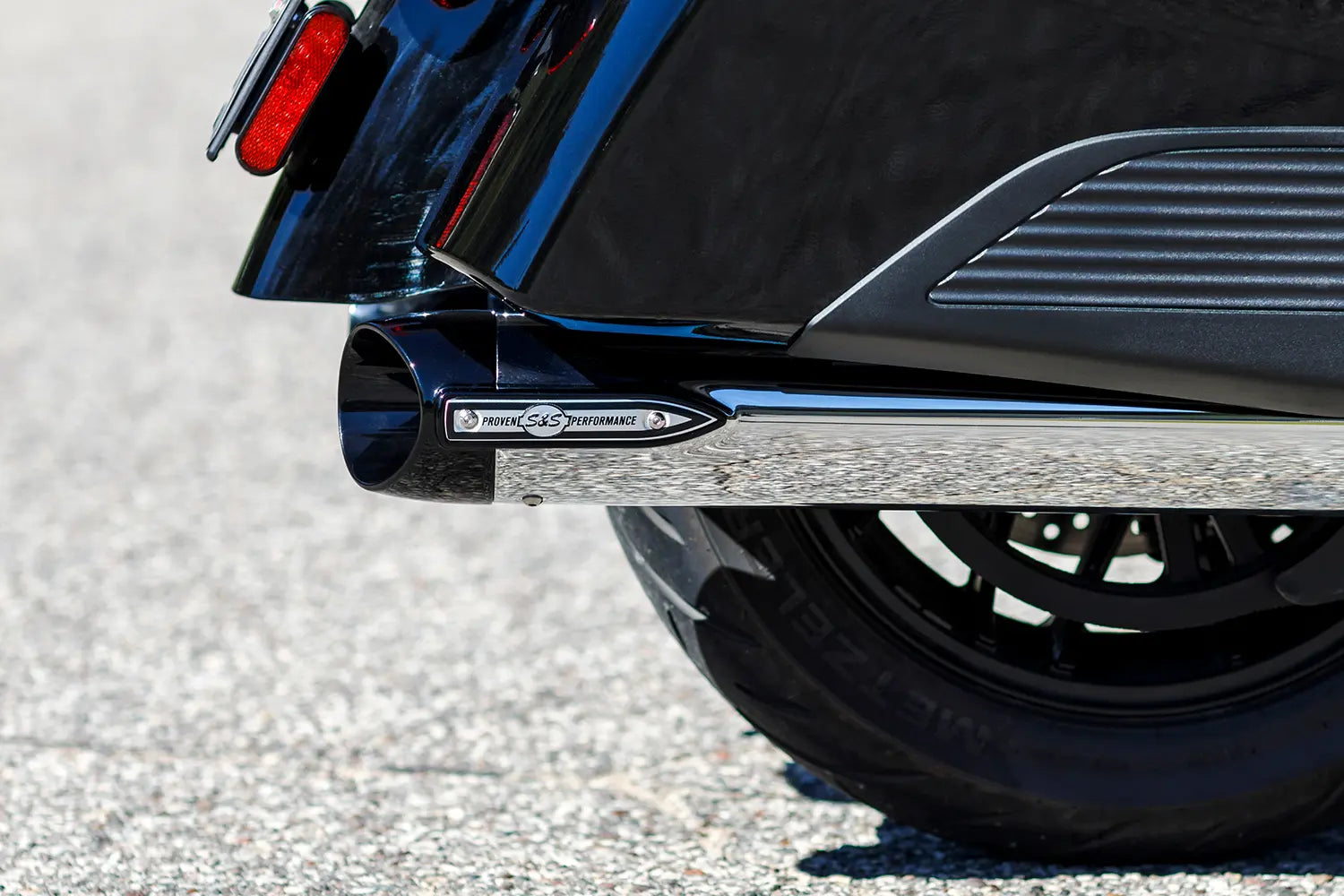 S&s Cycle 4" Broadhead Slip-on Mufflers - Chrome