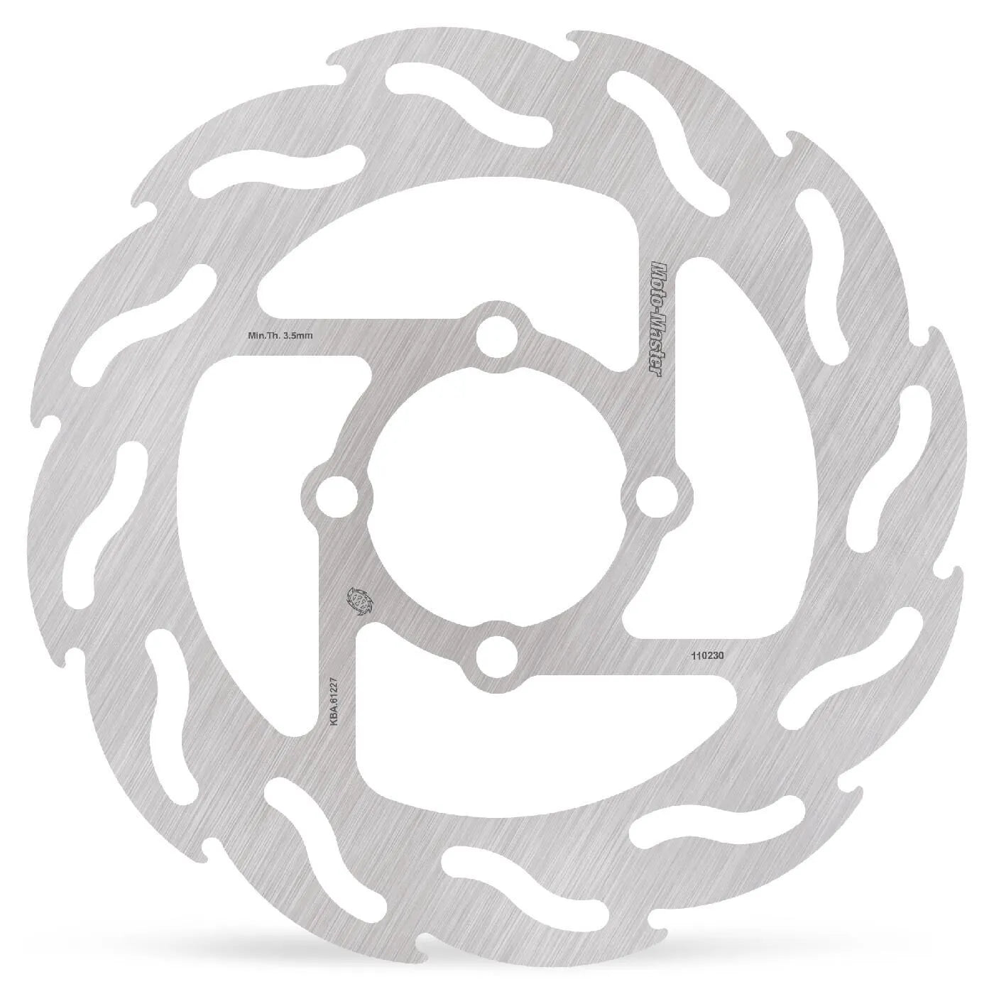 Moto-master Flame Series Brake Rotor For Motorcycles