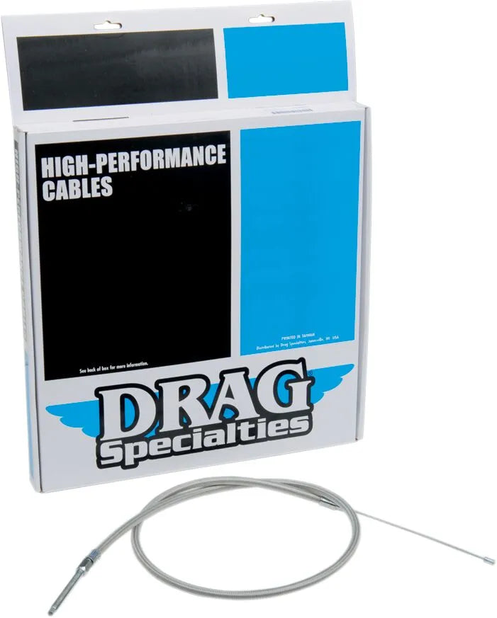Drag Specialties Braided Clutch Cable High-efficiency Stainless Steel