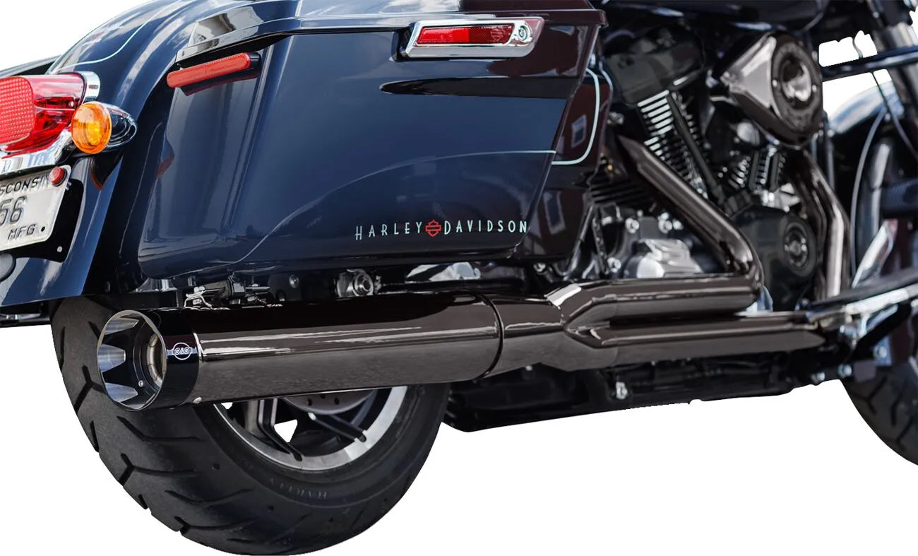 S&s Cycle 2-into-1 Sidewinder Exhaust System - Lava Chrome