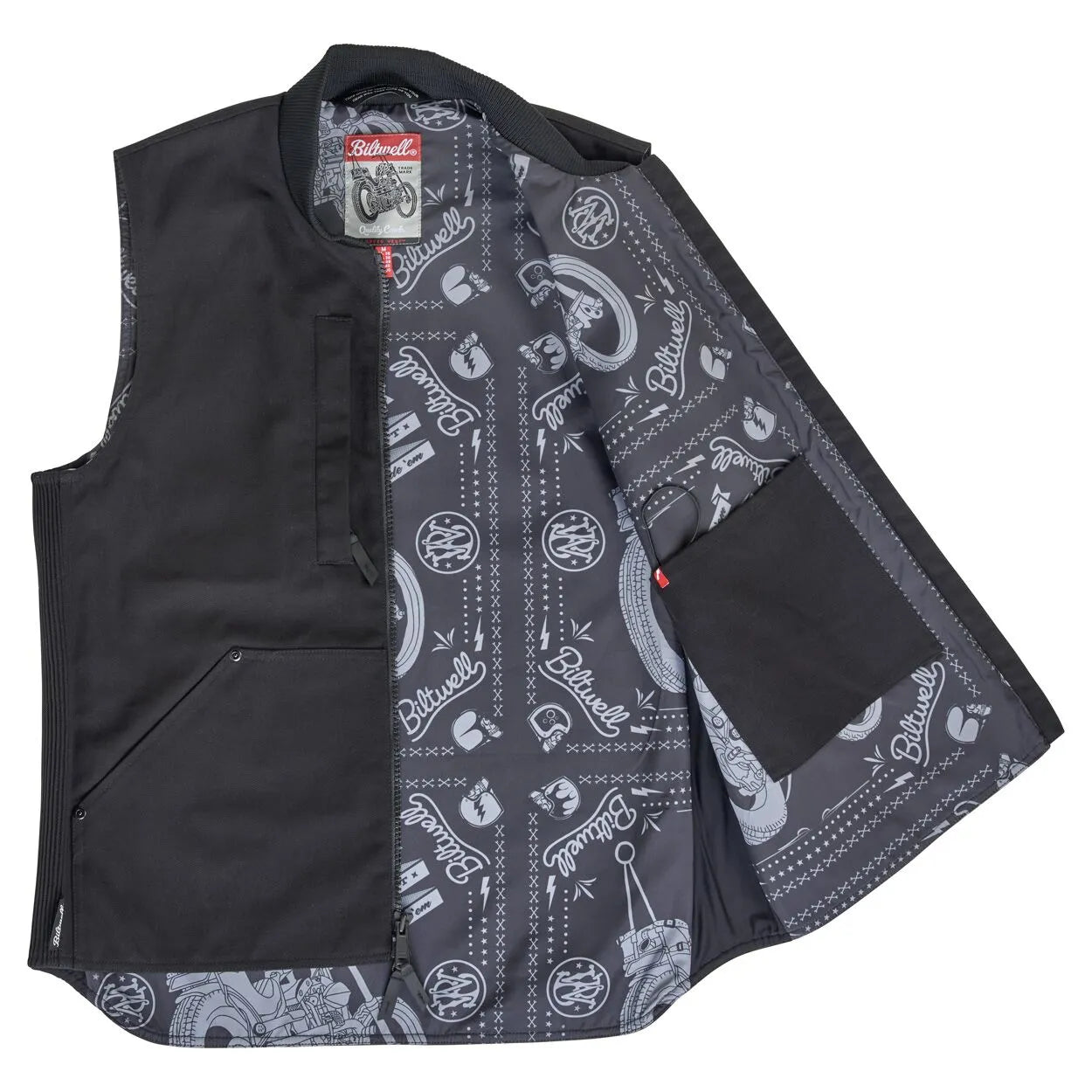 Biltwell 4 Speed Men's Vest - Black