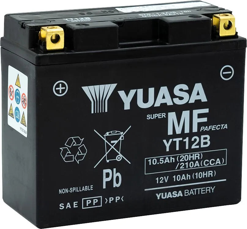Yuasa Yt12b Agm Motorcykel batteri