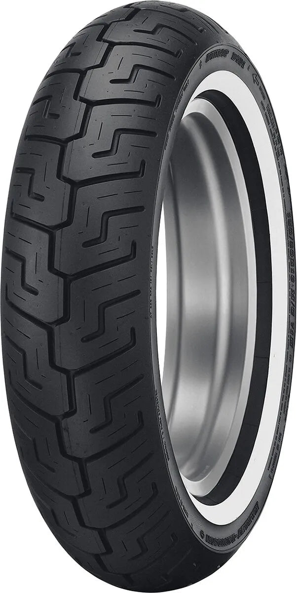 Dunlop D401 Whitewall Tire For Harley-davidson Cruisers