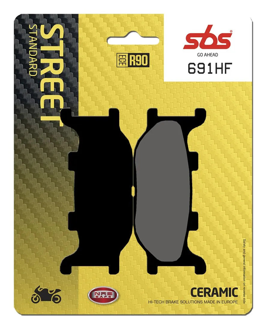 Sbs Hf Street Ceramic Organic Brake Pads