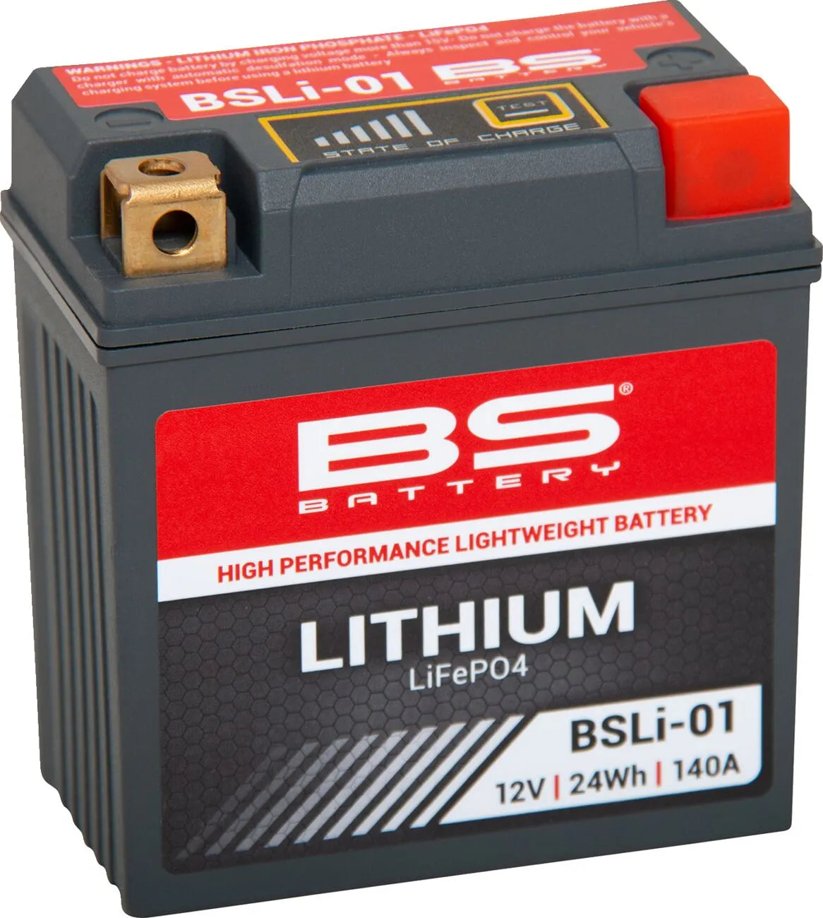 Bs Batteri Lithium Lifepo4 Batteri 12,8v