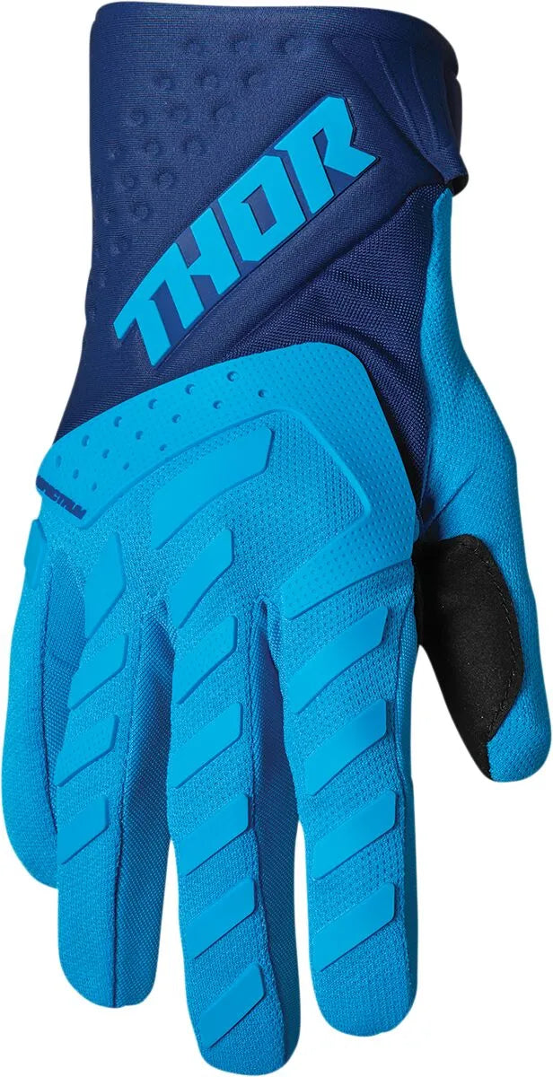 Thor Youth Spectrum Gloves - Blue/Navy