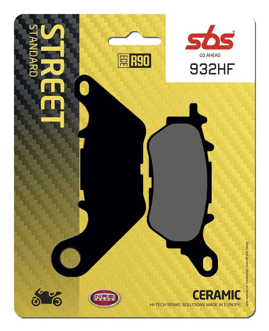 Sbs Hf Street Ceramic Organic Brake Pads