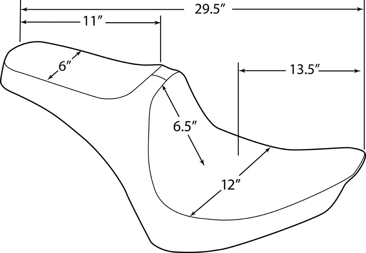 Drag Specialties Predator Iii sæde