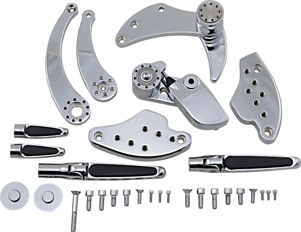 Hawg Halters Forward Controls - Krom