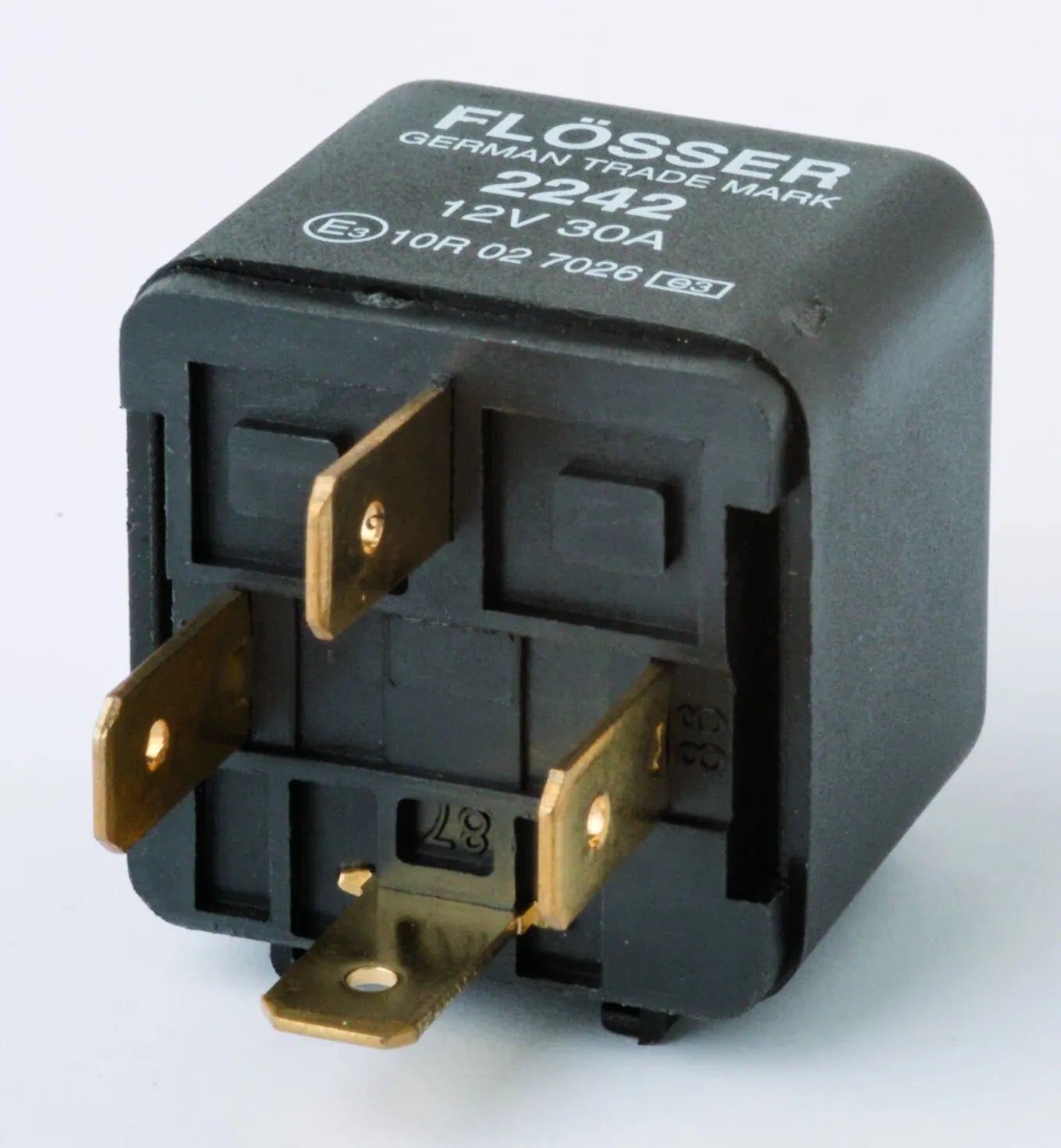 Flosser 12v 30a mini-relæ