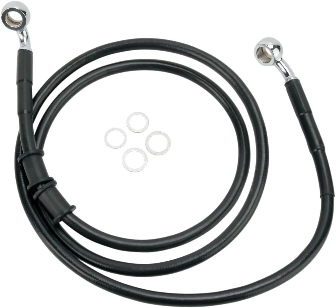 Drag Specialties Stainless Steel Brake Line Kit Front Upper