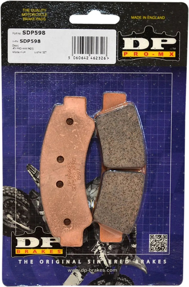 Dp Brakes Sdp Pro Mx High-performance Brake Pads