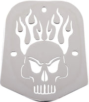 Cobra ryglænsindsats - krom finish