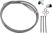 Drag Specialties Extended Brake Line Kit - 50" Stainless Steel