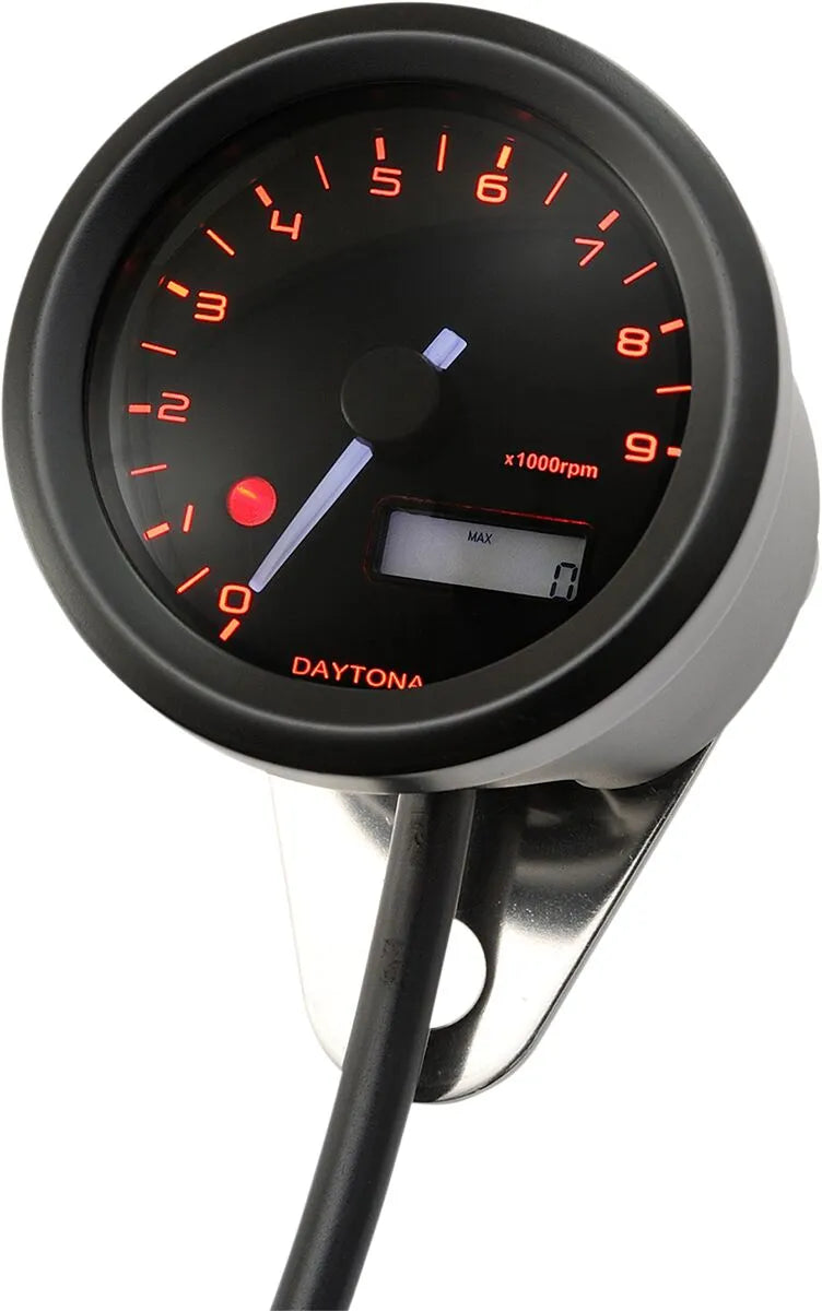 Daytona omdrejningstæller - digitalt speedometer til 15000 omdr./min.