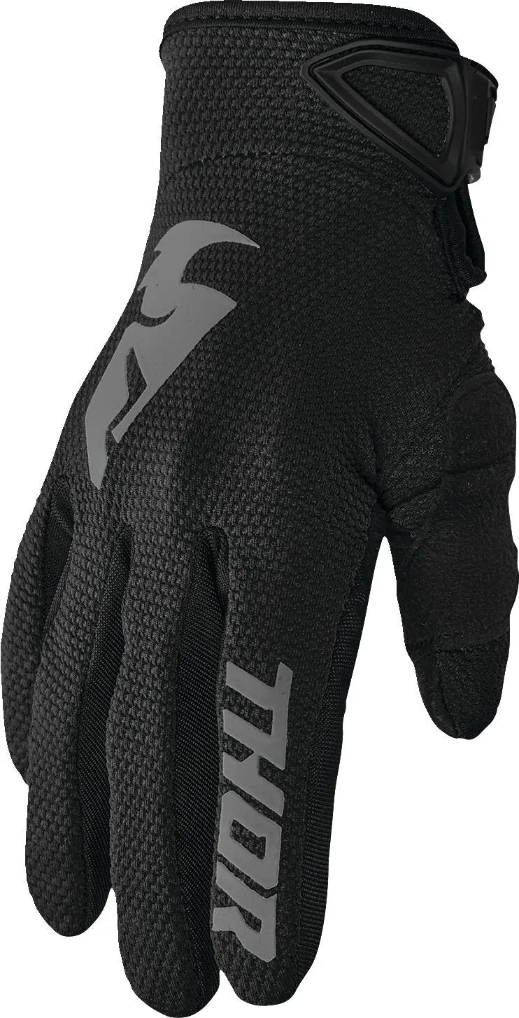 Thor Women's Sector Gloves - Black/Gray