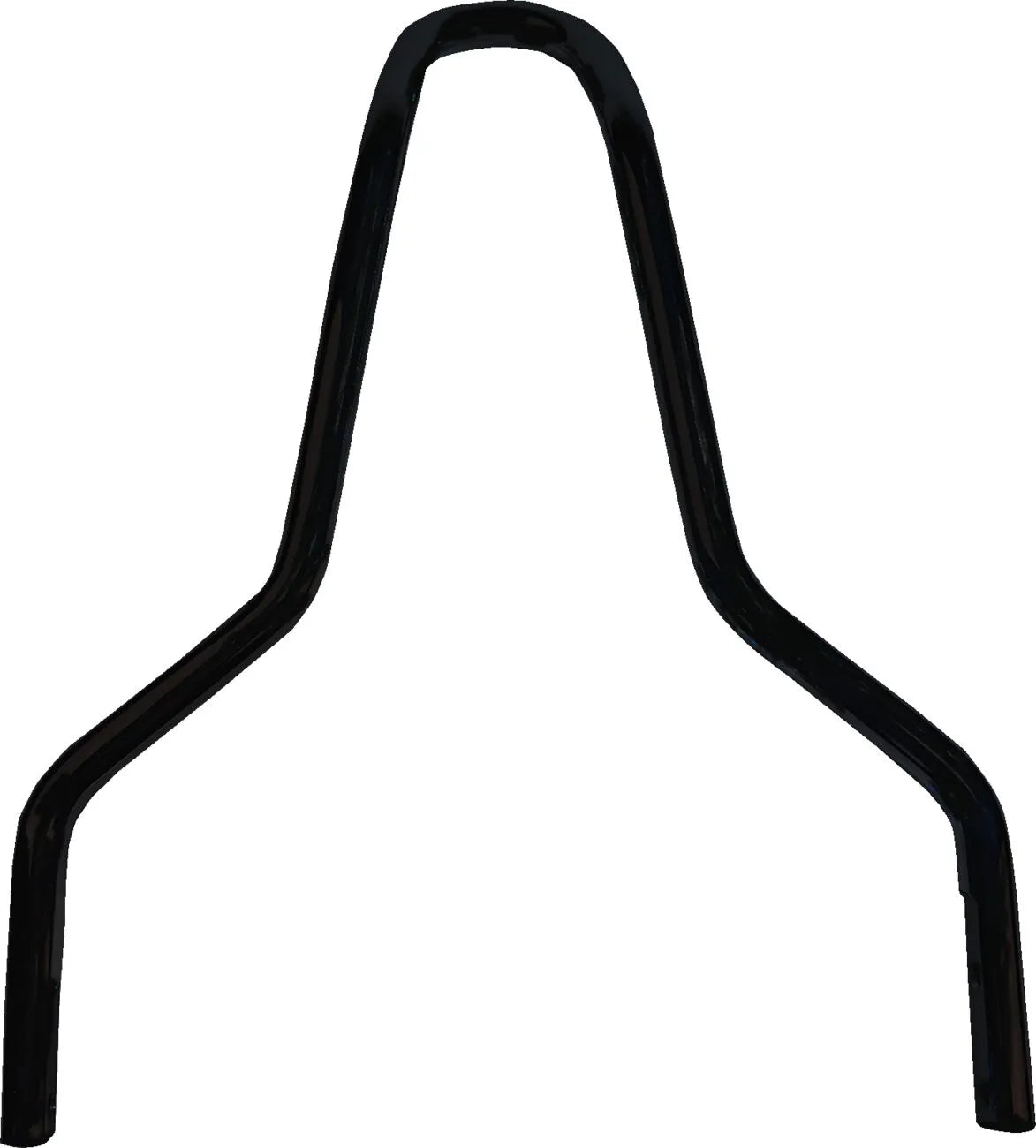Drag Specialties Round Sissy Bar - Black Steel