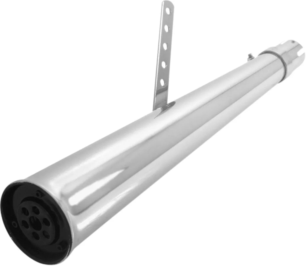 Emgo Megaphone Muffler For 1-3/4" To 1-5/8" Pipes