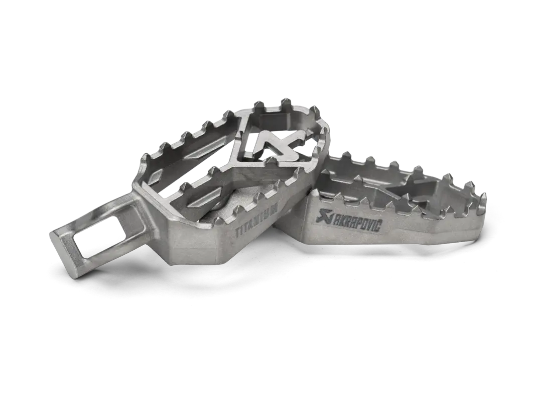 Akrapovic titanium fodpinde