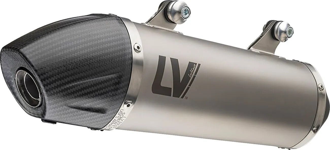Leovince Lv-x Evo Slip-on Muffler - Stainless Steel
