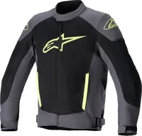 Alpinestars T Sp X Superair Men's Motorcycle Jacket - Black/Gray/Yellow Fluo