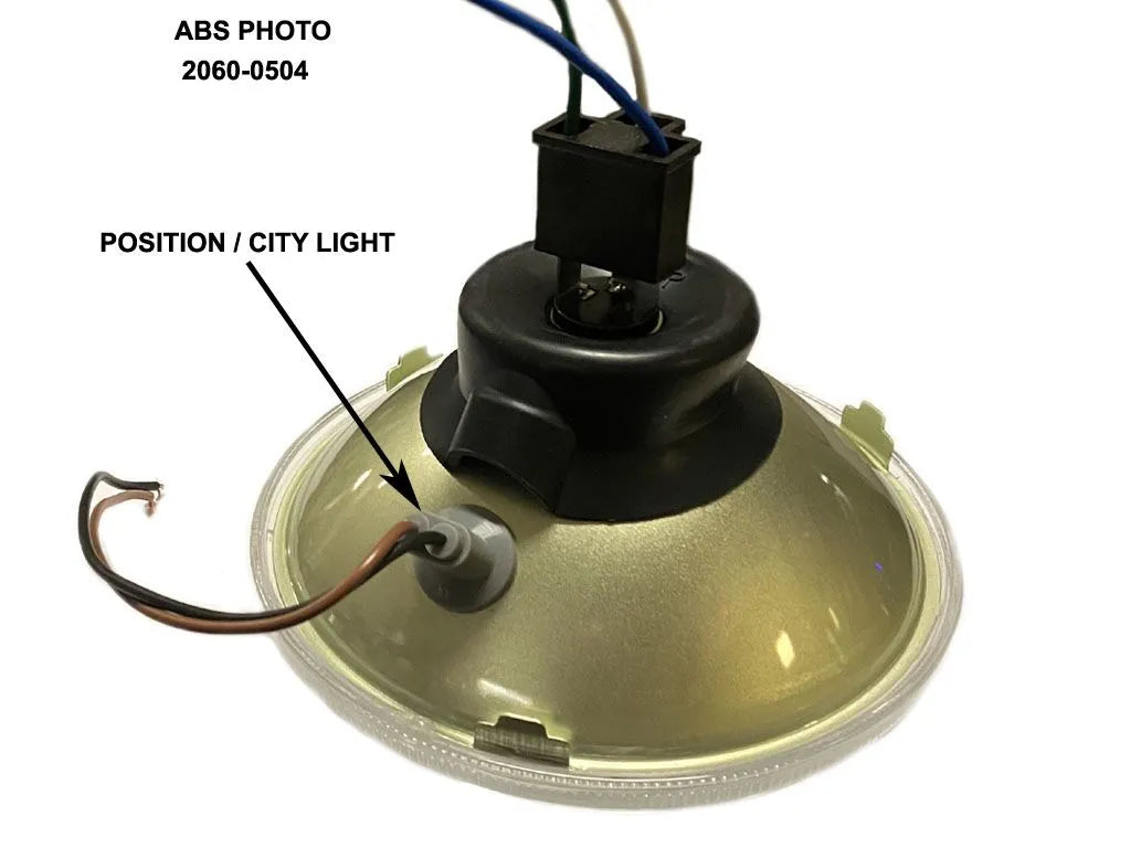 Dragspecialiteter 5 3/4" Udskiftningsforlygte