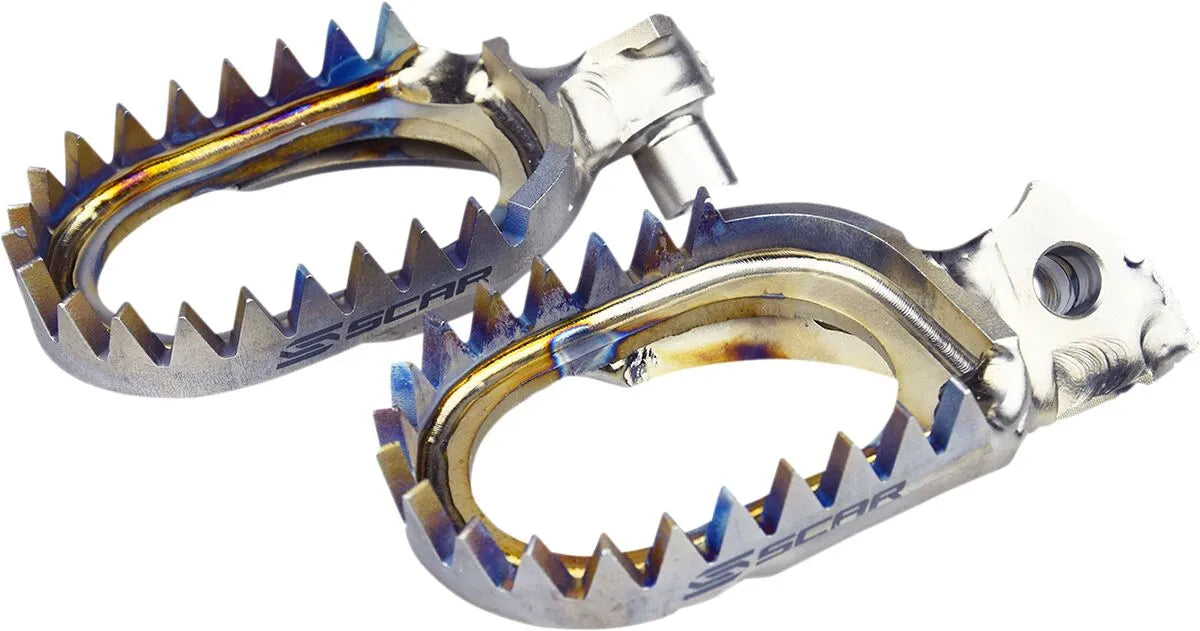 Scar Anti Mud Titanium Fodstøtter