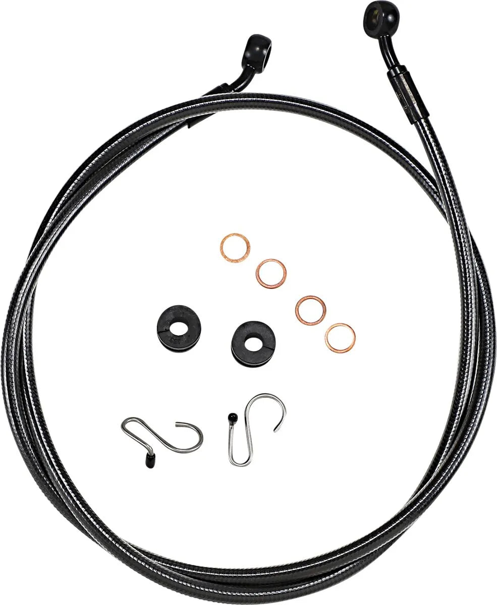 Magnum Shielding Braided Front Brake Line