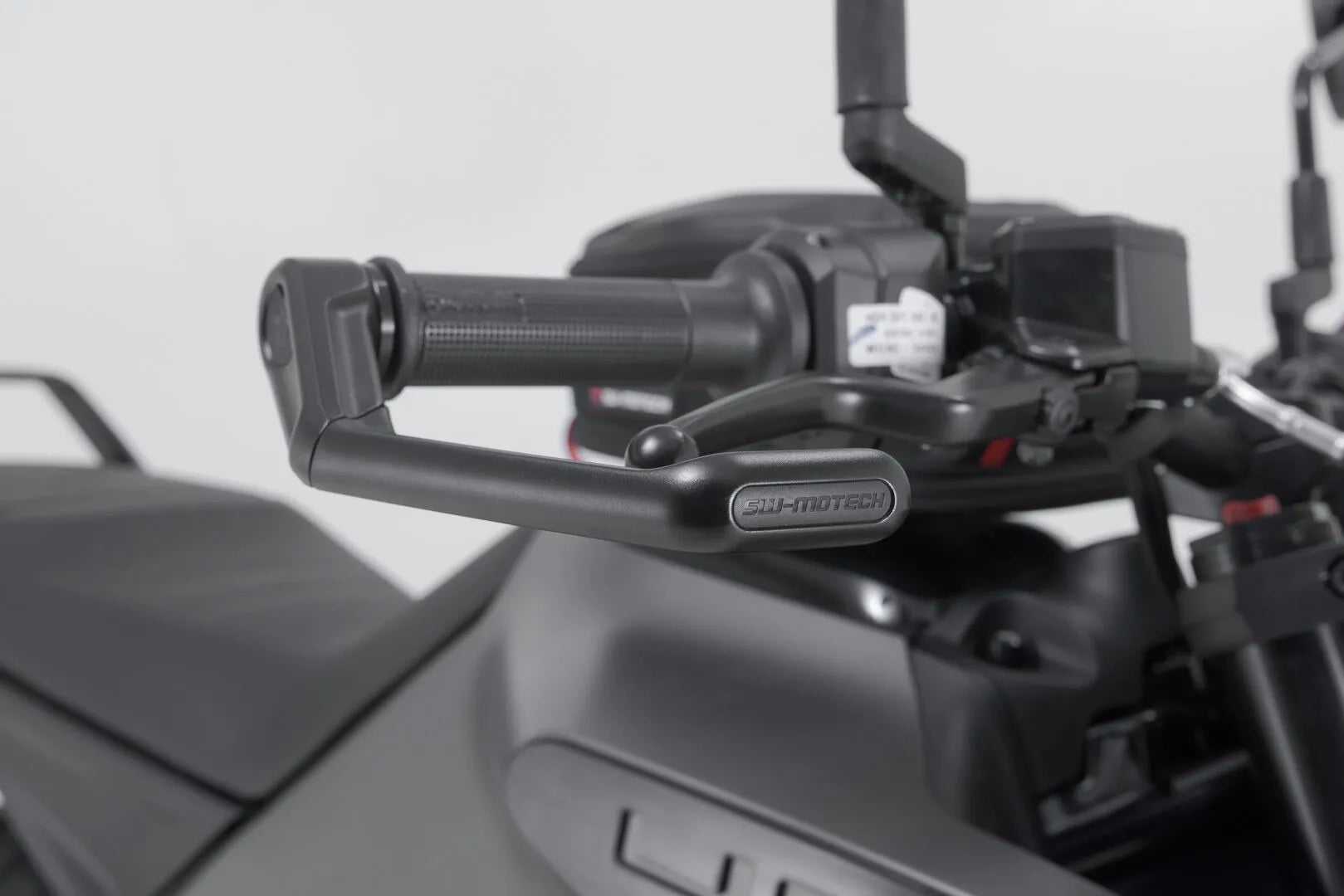 Sw-motech Håndtagsbeskyttelse - Aluminium, Sort