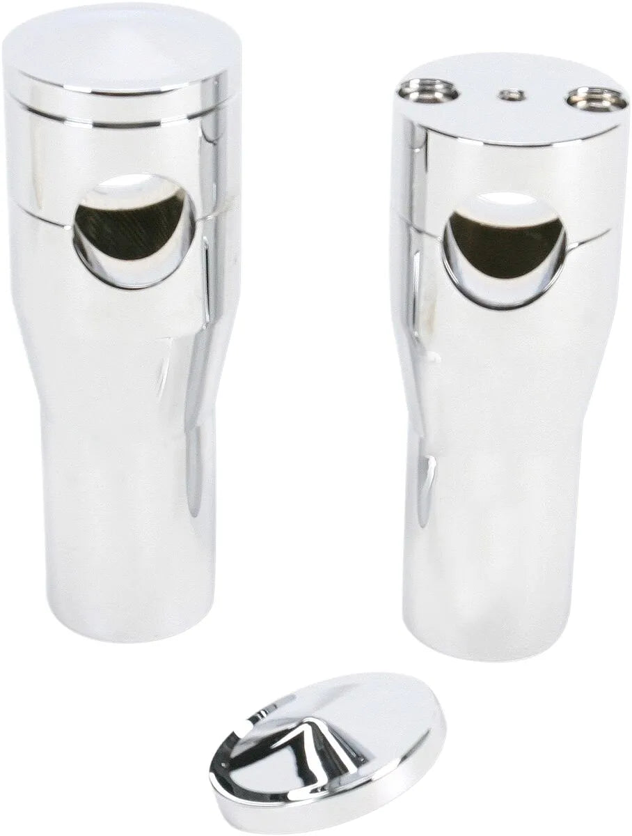 Accutronix Elite Aluminium Forhøjere 4" Krom