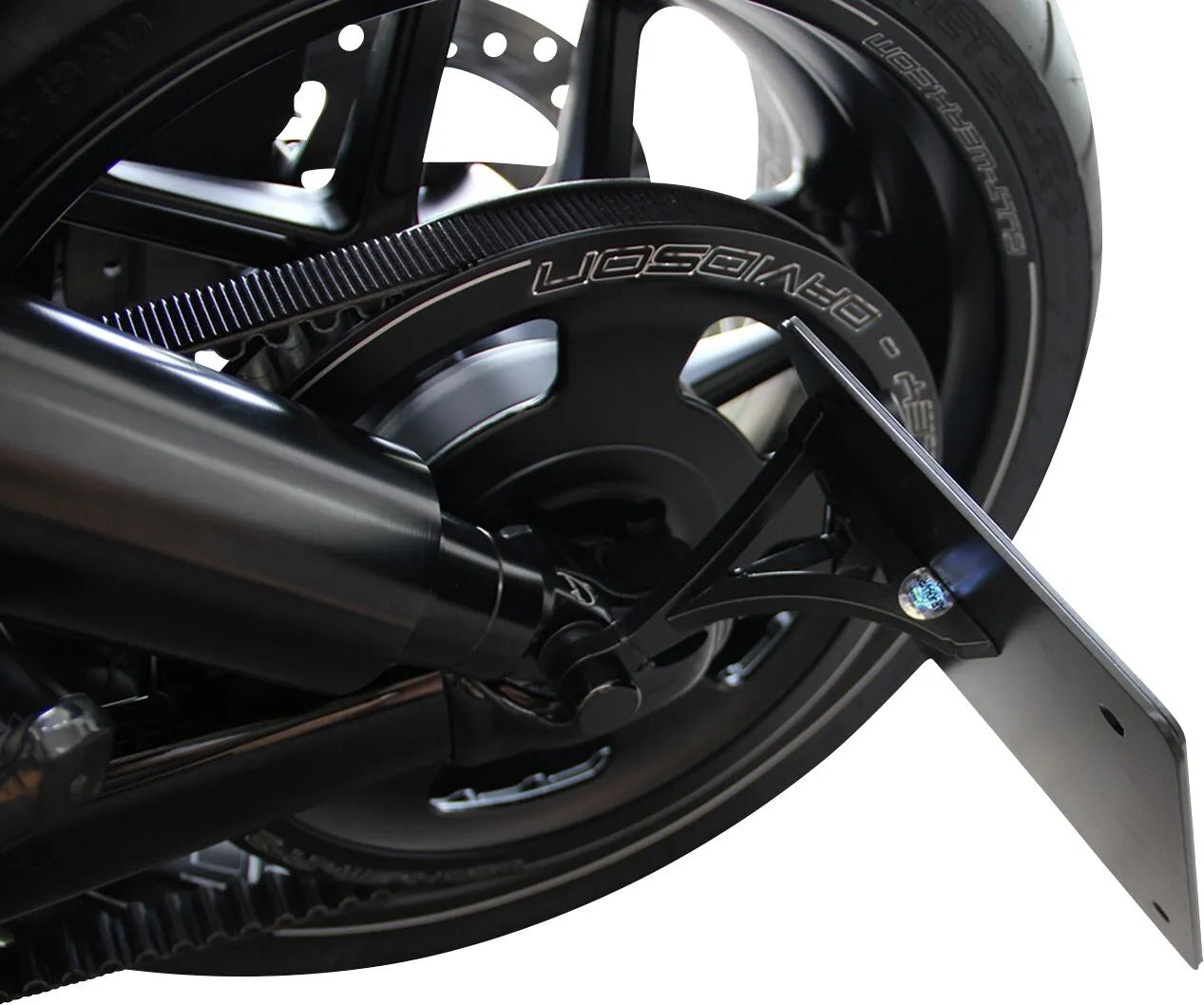 Cult Werk License Plate Holder With Led Lighting