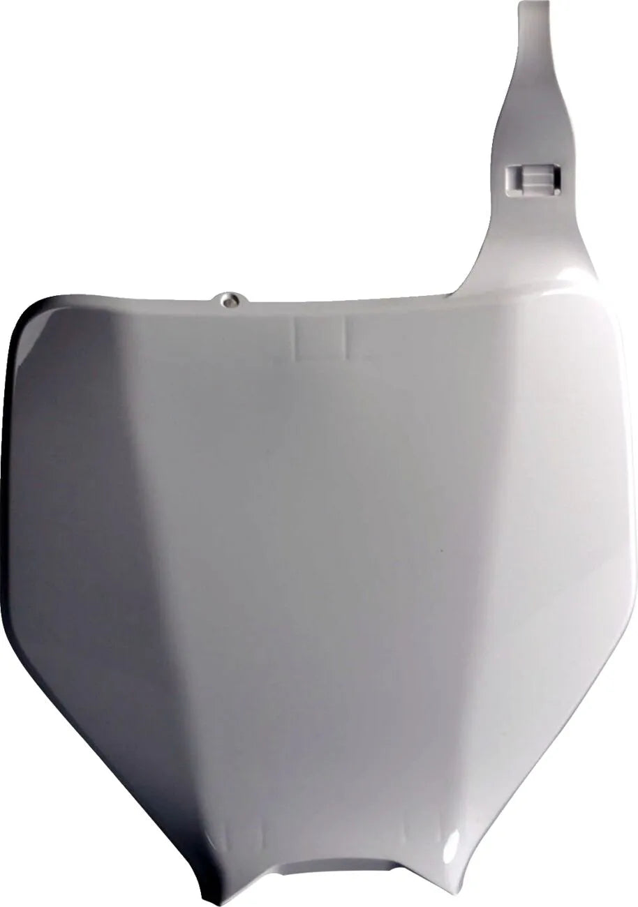 Polisport Front Number Plate - Oem White